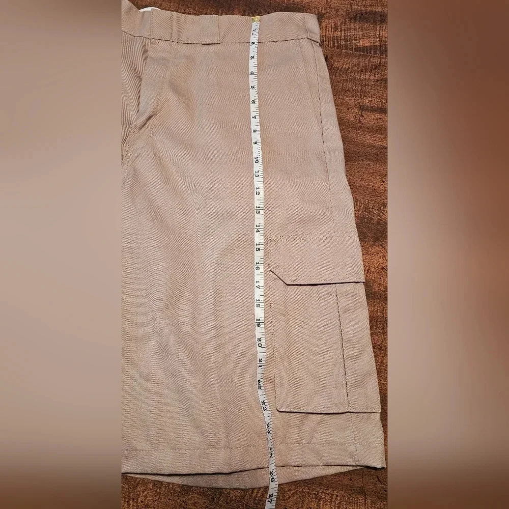 Dickies Men's Cargo Loose Fit Comfort Tan Khaki Casual Shorts Size 36 NWT - Picture 11 of 12